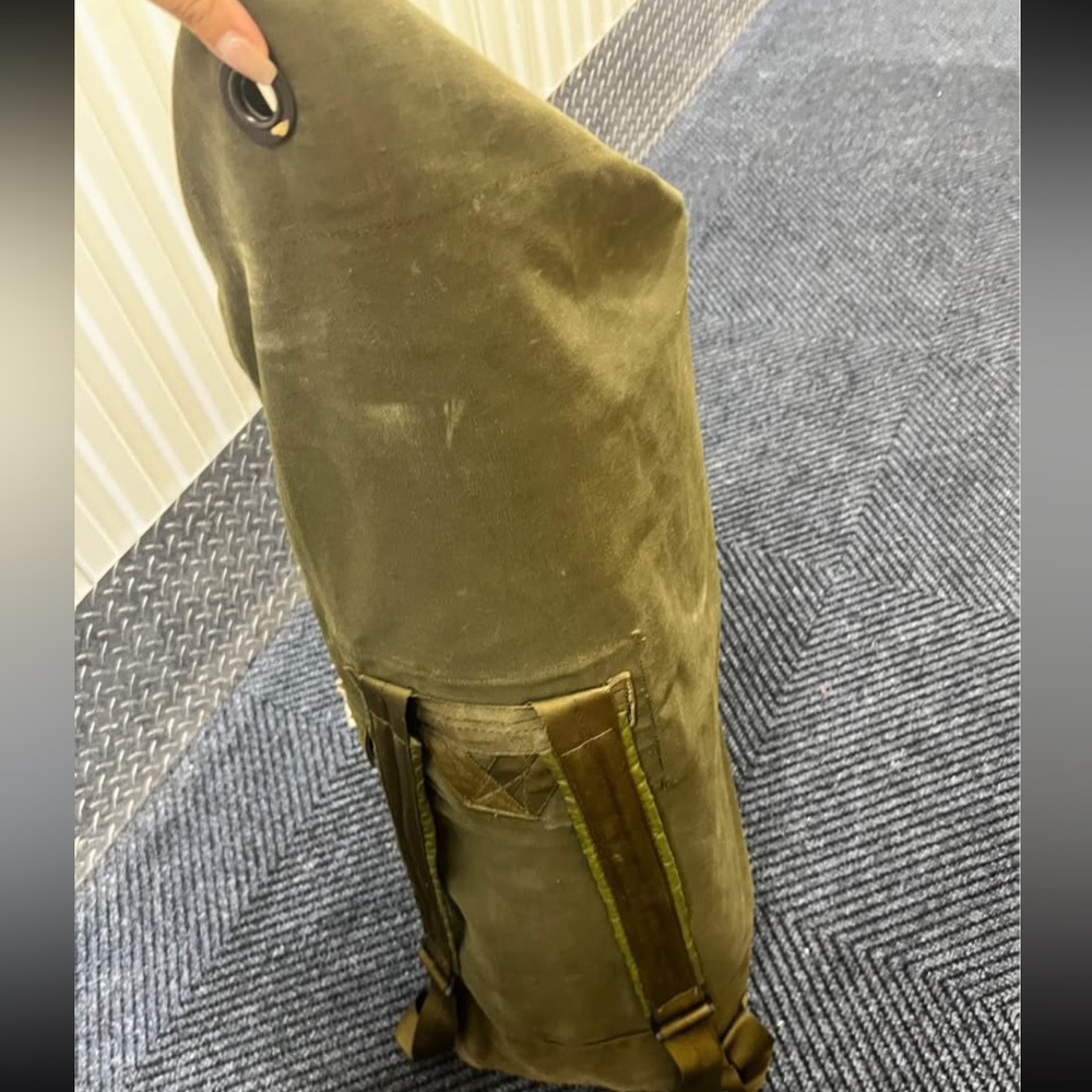 XL Military Green camping backpack